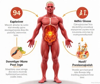 Ilustrație metabolismul glucozei
